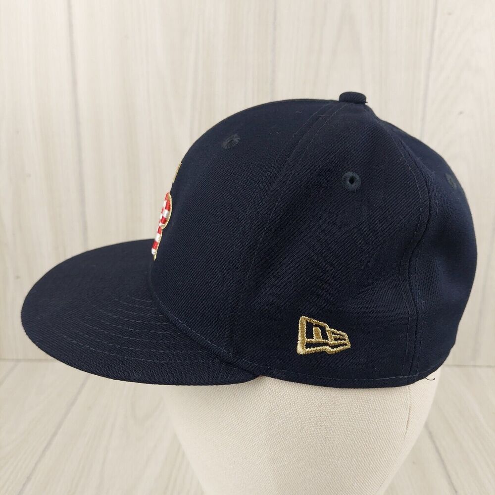 Colorado Rockies Hat Cap 6 7/8 MLB 2023 Fourth of July New Era 59FIFTY Blue - Picture 2 of 9